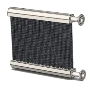 Топлообменници с биметални оребрени тръби